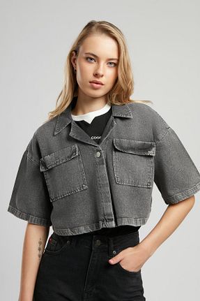کت سرمه ای زنانه رگولار Lee Cooper - کد 923393958