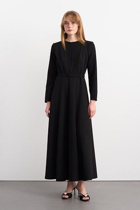 لباس مشکی زنانه بافتنی KADRİYE BAŞTÜRK - کد 897647198