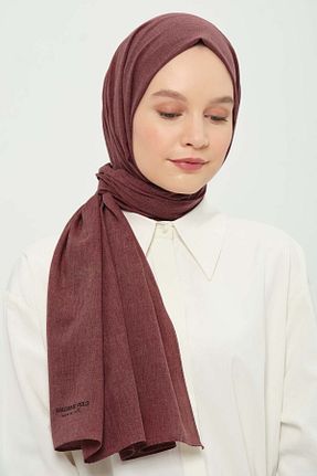 شال صورتی زنانه پنبه پلی استر Madame Polo - کد 923446426