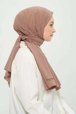 شال صورتی زنانه پنبه پلی استر Madame Polo - کد 923449423