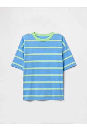 تیشرت آبی بچه گانه رگولار GAP - کد 923445773