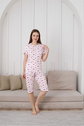 ست لباس راحتی زنانه Kalp ASMATEKSTİL - کد 923467894