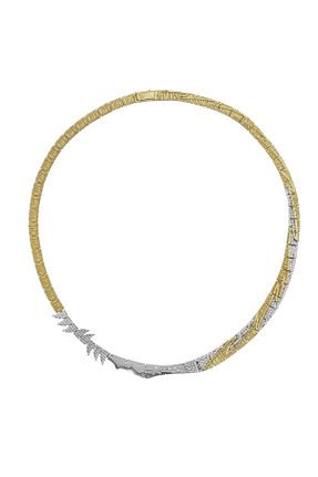 گردنبند استیل ( فولاد ) طلائی روکش طلا neslyaccessories - کد 923472732