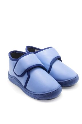 پاندوف آبی بچه گانه چرم مصنوعی KU&PA SHOES - کد 866606589
