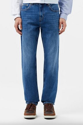 شلوار جین آبی مردانه پاچه لوله تفنگی Lacoste - کد 923493905