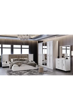 ست اتاق خواب سفید 6 İdil home - کد 924190964