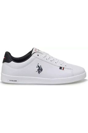 کفش اسنیکر سفید مردانه بند دار U.S. Polo Assn. - کد 44445968