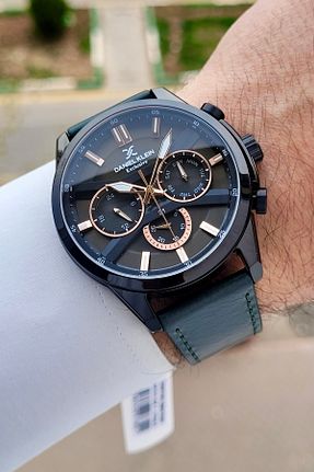 ساعت مچی سبز مردانه 44 میلی متر Daniel Klein - کد 923482759