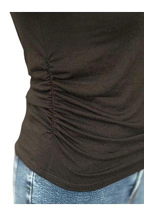 بلوز مشکی زنانه ساده Bemore34 - کد 923495220