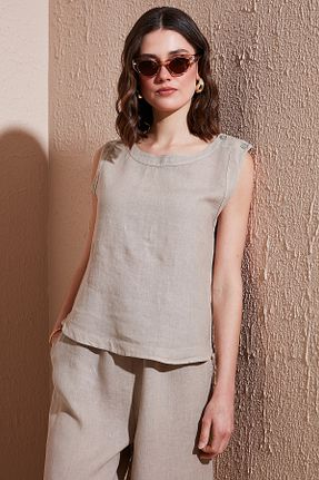 بلوز طوسی زنانه ساده Via Dante - کد 923563615