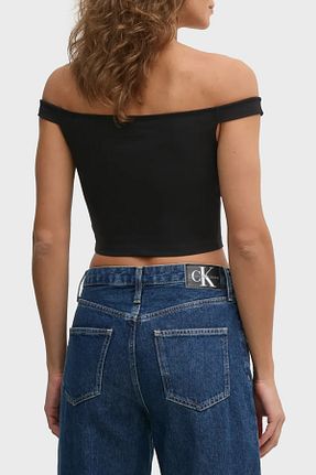 بلوز مشکی زنانه ساده Calvin Klein - کد 924200679