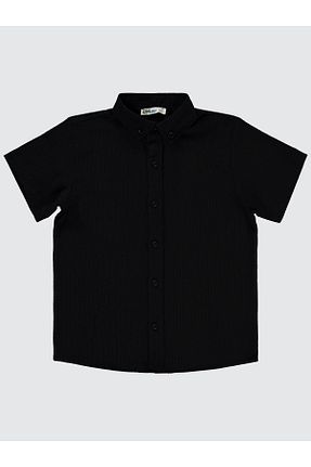 پیراهن مشکی بچه گانه رگولار Civil Boys - کد 927762434
