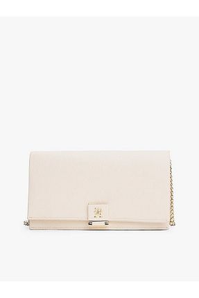 کیف دوشی بژ زنانه Tommy Hilfiger - کد 924294264