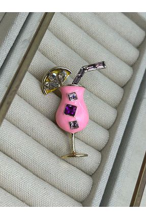 سنجاق سینه رنگی زنانه فلزی MyladyAccessoriess - کد 827948652