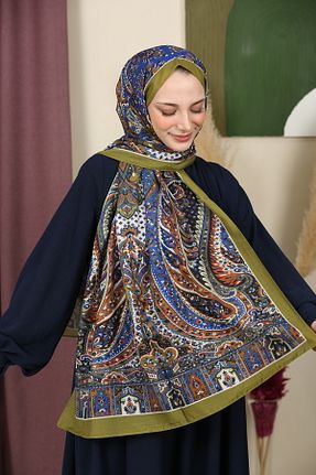 شال سبز زنانه پنبه ای aldyoo - کد 923657815