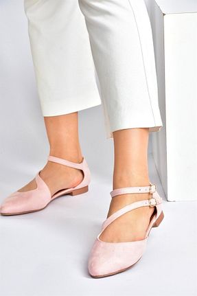 بابت صورتی زنانه جیر Fox Shoes - کد 2466120