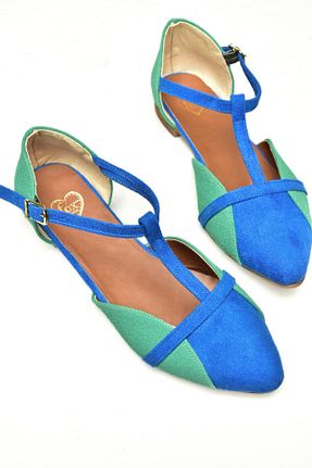 بابت سرمه ای زنانه جیر Fox Shoes - کد 185906