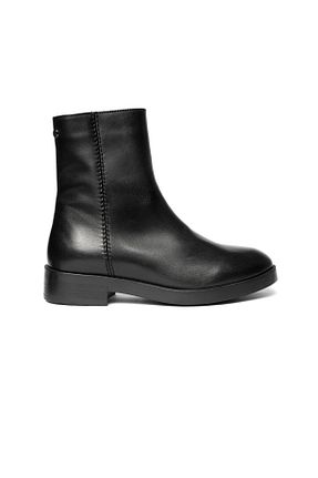 بوت / نیم بوت مشکی زنانه چرم خالص Greyder - کد 801742331