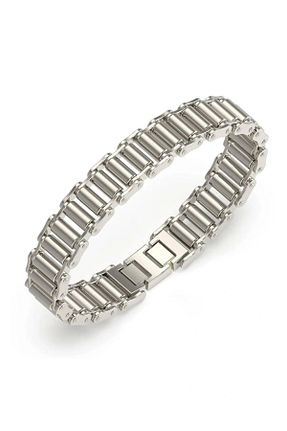 دستبند جواهر طوسی مردانه استیل (فولاد) Guess - کد 847723388