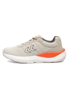 کفش اسنیکر طوسی مردانه بند دار hummel - کد 893555205