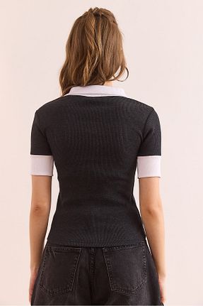 بلوز طوسی زنانه ساده Olalook - کد 923047531