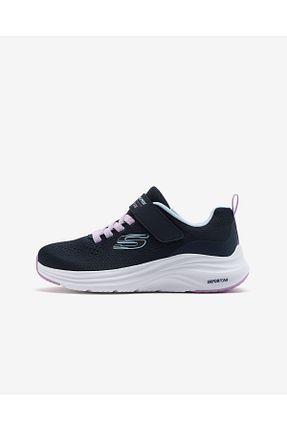 کفش پیاده روی سرمه ای بچه گانه پارچه ای Skechers - کد 894031700