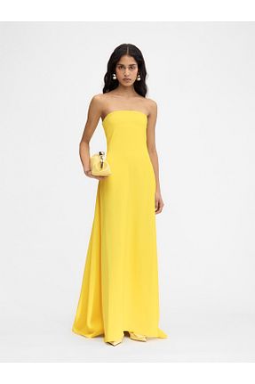 لباس زرد زنانه بافتنی JACQUEMUS - کد 921655709
