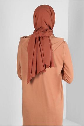 شال نارنجی زنانه پلی استر Alvina - کد 810185953