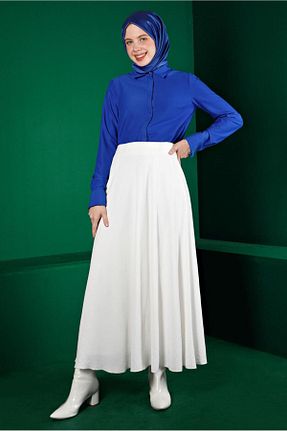 بلوز حجاب آبی زنانه رگولار Alvina - کد 796282194