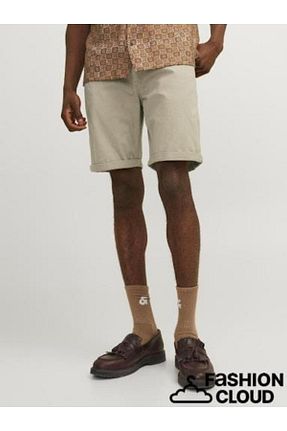 شلوارک و برمودا طوسی مردانه رگولار Jack & Jones - کد 825952628