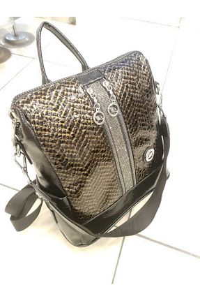 کوله پشتی زرشکی زنانه سایز متوسط BERLİNA - کد 876284305