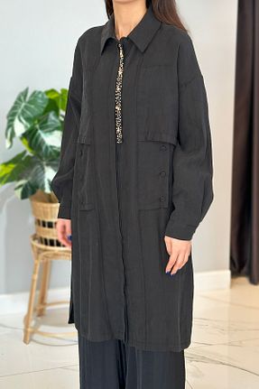 تونیک حجاب مشکی زنانه مخلوط پلی استر Ceremony - کد 921657333
