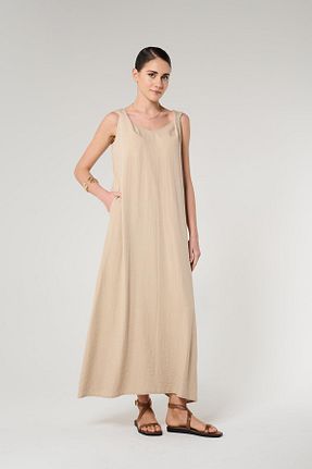 لباس بژ زنانه بافتنی ZYRAH - کد 900620646