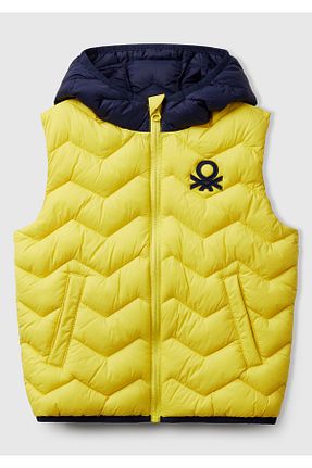 جلیقه زرد بچه گانه رگولار United Colors of Benetton - کد 921672279