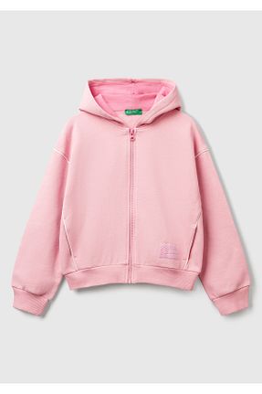 سوئیشرت صورتی بچه گانه Çocuk Temalı United Colors of Benetton - کد 921675709