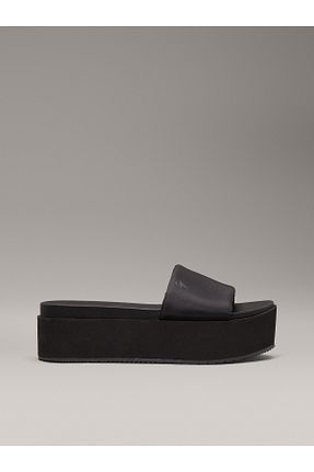 دمپائی مشکی زنانه پلی استر Calvin Klein - کد 922385927