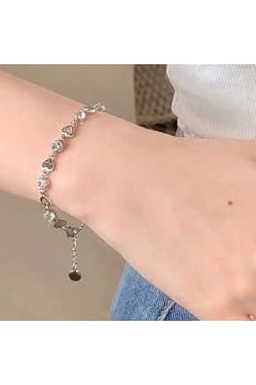 دستبند نقره متالیک زنانه 925 عیار MODA - کد 921680986