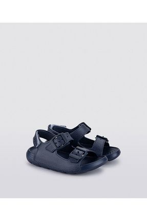 صندل سرمه ای زنانه پاشنه تخت IGOR - کد 921679016
