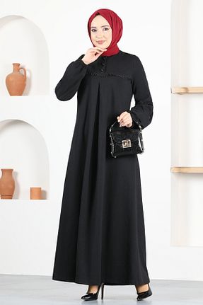 لباس حجاب مشکی زنانه رگولار ModaMerve - کد 785322135