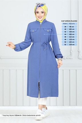 کلاه و ابایا سرمه ای زنانه بافت ModaMerve - کد 900755448