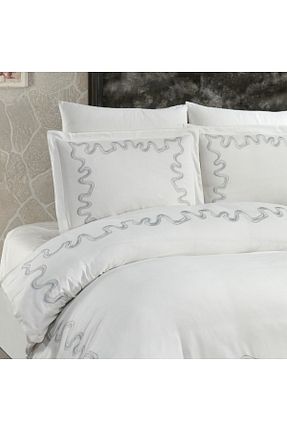 روتختی دونفره بژ پنبه - ساتن Solinas Collection - کد 837341545