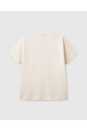 تیشرت نباتی بچه گانه رگولار United Colors of Benetton - کد 902804616