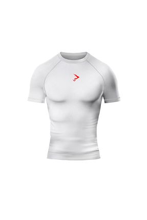 تیشرت اسپرت سفید مردانه اسلیم Gymhard - کد 921704301