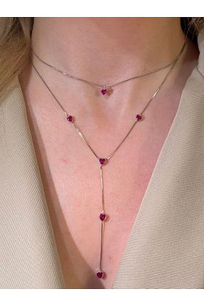 گردنبند نقره زنانه 925 عیار h&b design jewel - کد 832178765