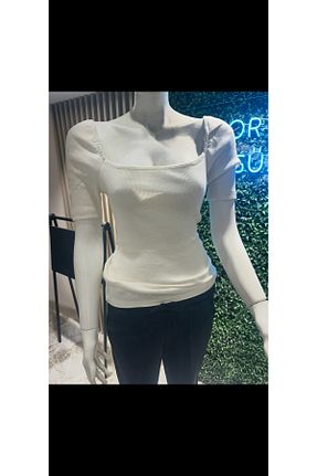بلوز نباتی زنانه ساده mor butik - کد 921723031