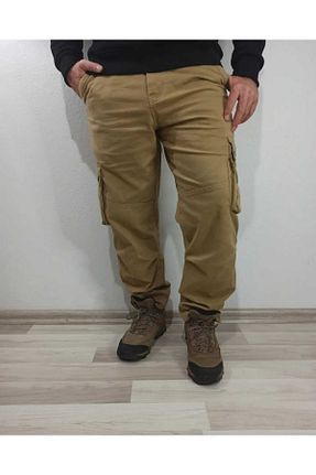 شلوار بژ مردانه بافتنی Lond Daer - کد 921759654