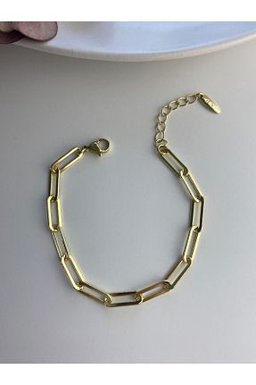 دستبند استیل (فولاد) طلائی استیل (فولاد) XUPİNGS - کد 921754244