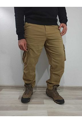 شلوار بژ مردانه بافتنی Lond Daer - کد 921759654