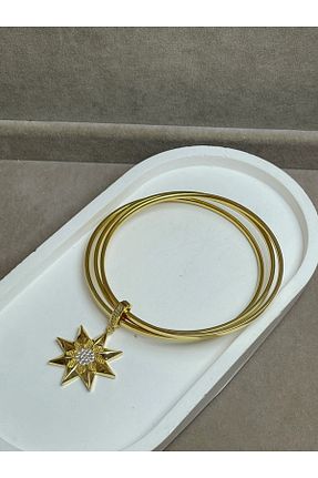 دستبند استیل (فولاد) سفید زنانه استیل ضد زنگ İNN JEWELLERY - کد 921758061