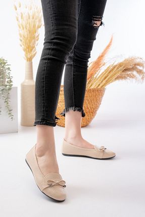 بابت بژ زنانه چرم مصنوعی StWenn - کد 244056452